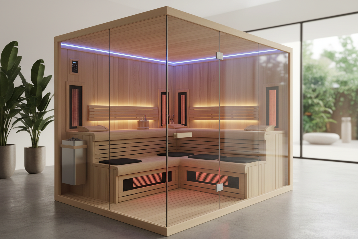 4-Person Luxury Sauna