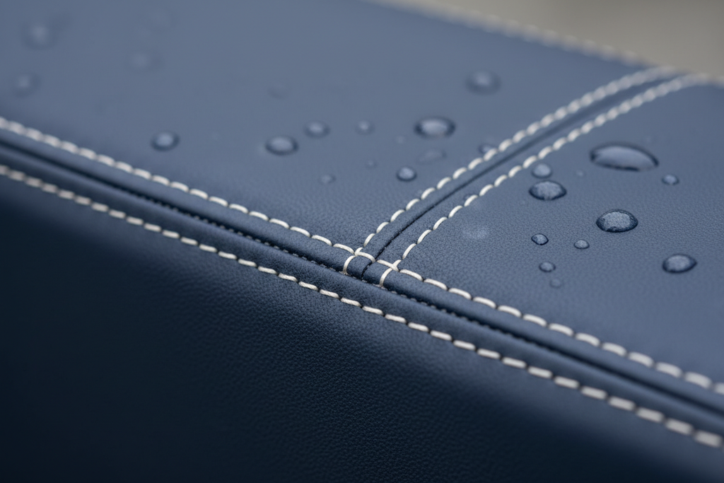 Close-up Marine Vinyl Cushion