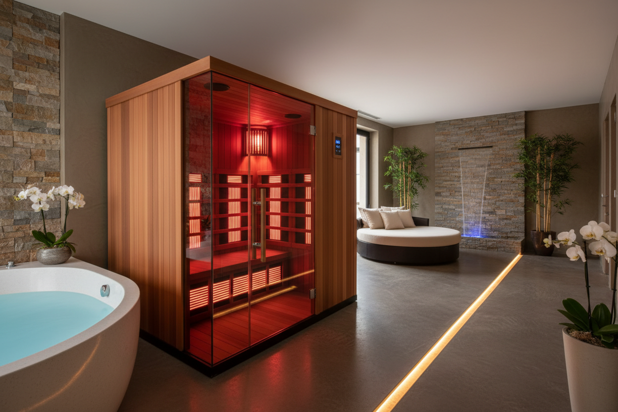 Jacuzzi Luxury Infrared Sauna
