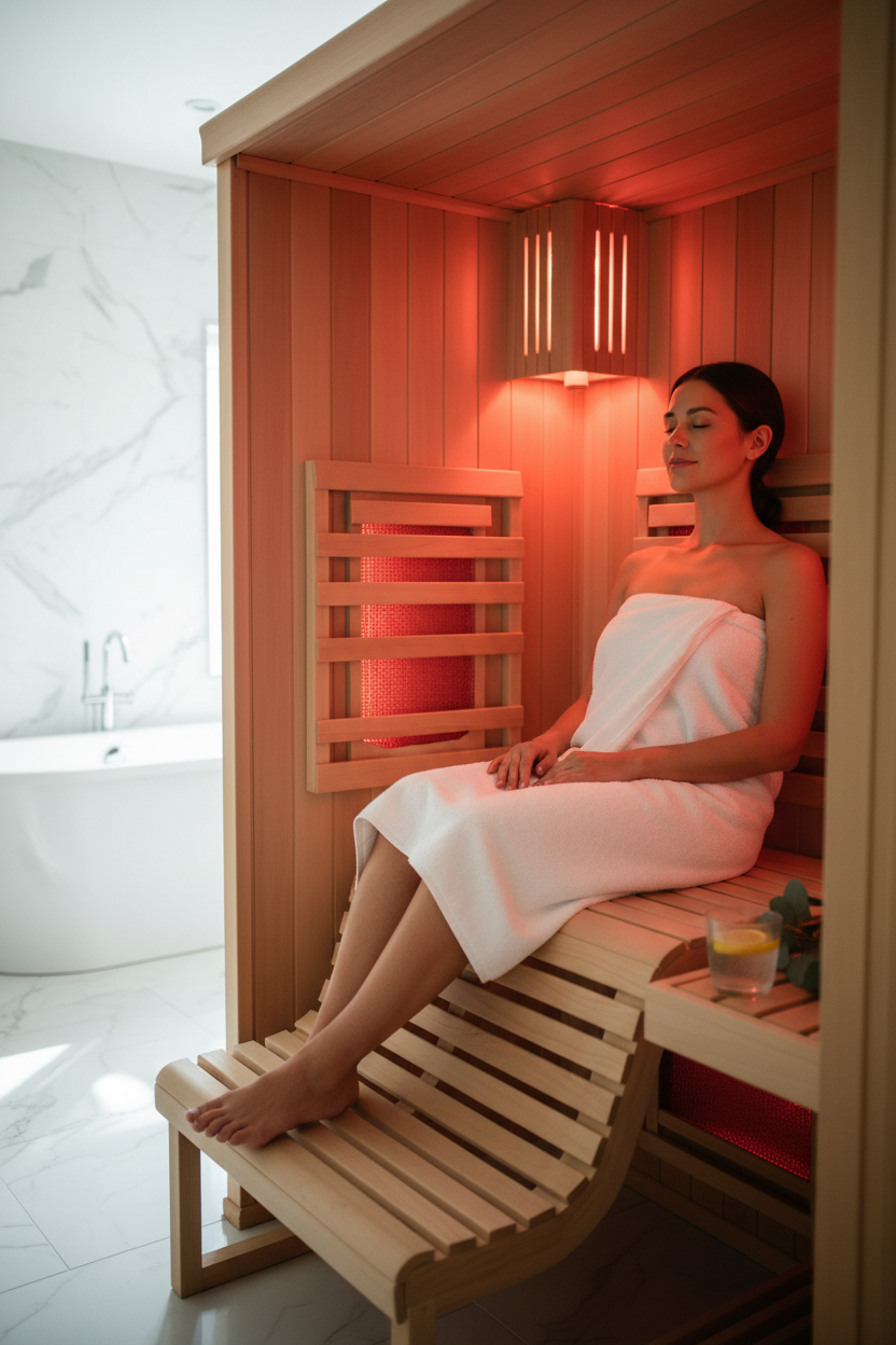 Relaxing Sauna Experience